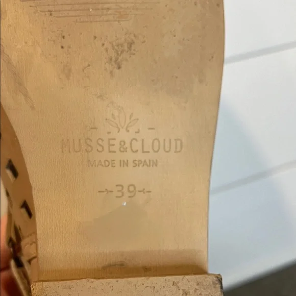 Musse & Cloud Tan Caila Bootie Sz EU 39 / US 8.5 - Picture 2 of 8